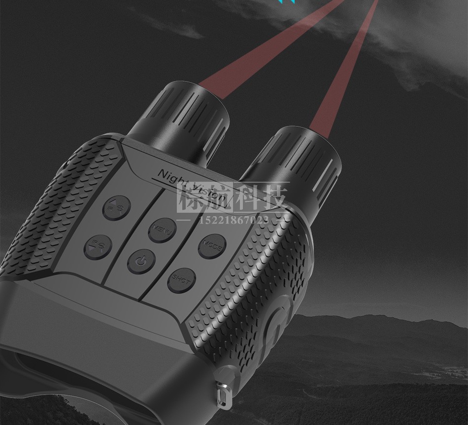 NV3182夜视仪 全黑开红外灯可视250-300米.jpg