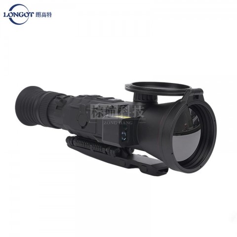 棕昶朗高特TR75R热成像瞄准镜 1280×1024分辨率测距一体 75mm 1200m激光测距 狩猎夜视仪 IP67防水